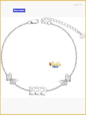 925 Sterling Silver Angel Number Bracelet Adjustable Numerology Jewelry Gift